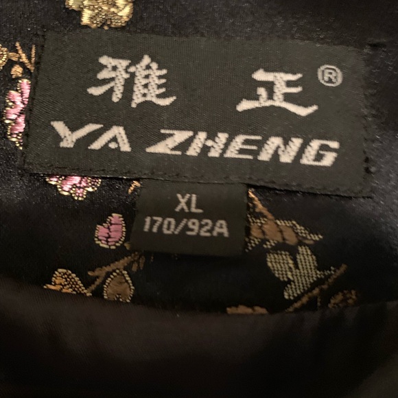 Silk Asian Lined Jacket not XL but MEDIUM - Picture 4 of 5